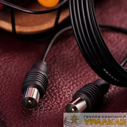 Удлинитель TV 3м TV-штекер-TV-штекер-Rexant 