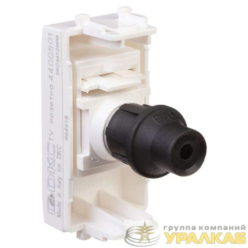 Розетка телевизионная одиночная TV 1мод. Avanti "Белое облако" 16А модульная DKC 