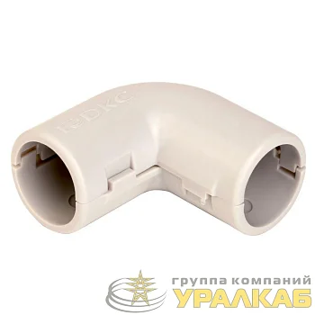 Поворот на 90град. для жестких труб d16 разъемн. IP40 DKC 50516