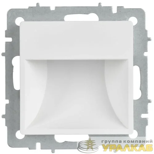 Подсветка светодиодная BRITE ПЛ20-БрАБ встраив. механизм арктич. бел. IEK 