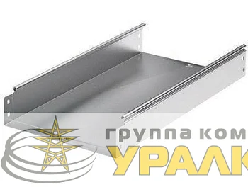 Лоток листовой неперфорированный 100х100 L2000 сталь 0.7мм цинк-ламель DKC 35111ZL