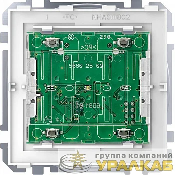 Механизм управления 1-кл. Merten D-Life PlusLink 1PL линией с кнопочным модулем SchE MTN5119-6000
