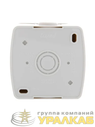 Розетка компьютерная 1-м ОП Nata RJ45 бел. LEZARD 710-0200-139 детальная картинка