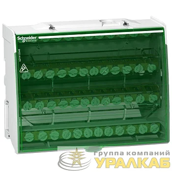 Блок распределительный винт. 4п 125А 48 отверстий SchE LGY412548