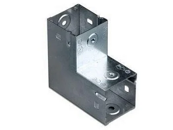 Угол для лотка вертикальный 90град. 50х50 глухой DKC 