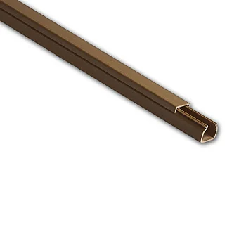 Кабель-канал 16х16 L2000 пластик коричн. Ruvinil 