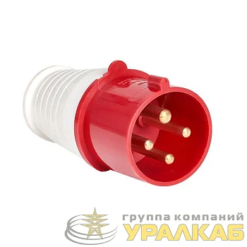Вилка переносная 024 32А 3P+PE 380В IP44 EKF ps-024-32-380