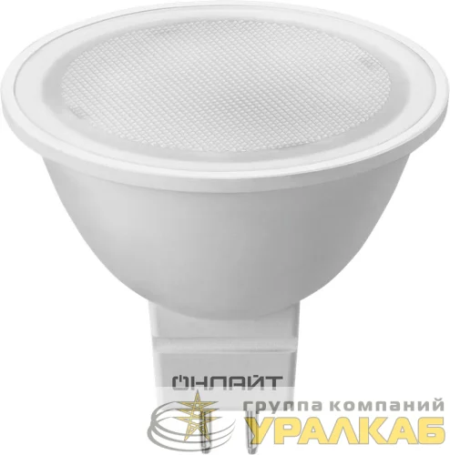 Лампа светодиодная 61 889 OLL-MR16-10-230-3K-GU5.3 10Вт ОНЛАЙТ 61889 детальная картинка