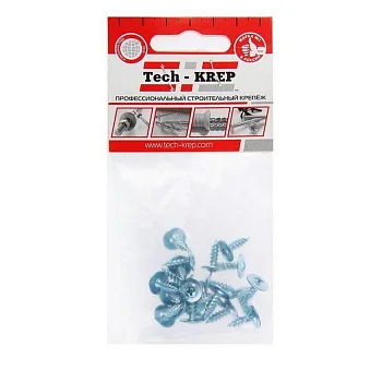 Саморез для тонкого метал. листа 4.2х13 (уп.22шт) пакет Tech-Krep 