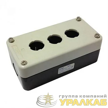 Корпус для кнопок NP2 3 места NP2-B03 CHINT 574886