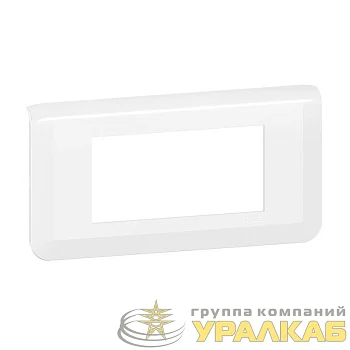 Рамка 4мод. Mosaic бел. Leg 078814L