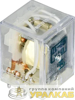 Реле промежуточное РП21М-004 УХЛ4А 220В 50Гц ток контактов 5А 0з+0р+4п Электротехника МПО 