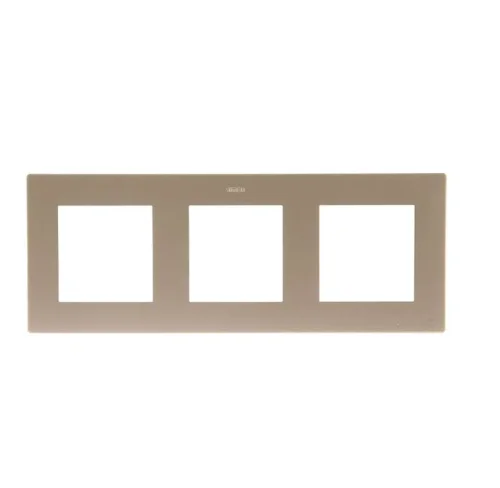 Рамка 3-м Simon24 шампань 