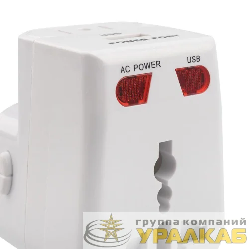 Адаптер сетевой "Путешественник" с USB Rexant 11-1051 детальная картинка