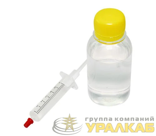 Компаунд силиконовый прозрачный ПК-68 (двухкомпонентный) 100гр Rexant 09-3985 детальная картинка