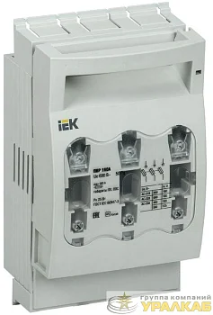 Выключатель-разъединитель-предохранитель 160А KARAT IEK SRP-10-3-160