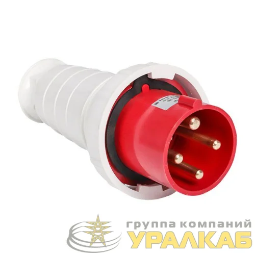 Вилка переносная 034 63А 3P+E 380В IP67 EKF 