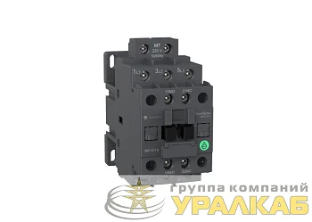 Контактор MC1D 3п 9А кат. 220В AC 1НО+1НЗ SE MC1D09M7