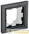 Рамка 1-м IP44 BRITE РУ-1-БрЧ-44 черн. IEK BR-M12-44-K02