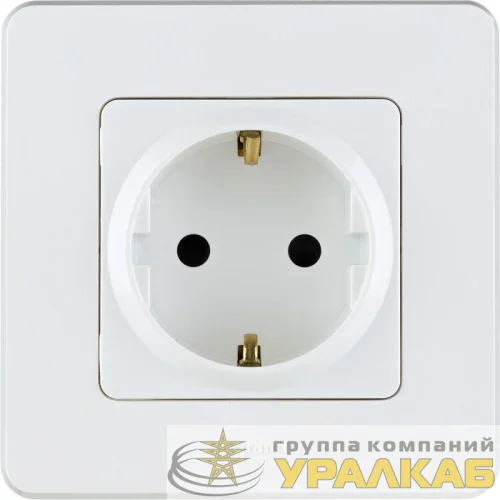 Рамка 1-м Inspiria бел. Leg 673930 детальная картинка