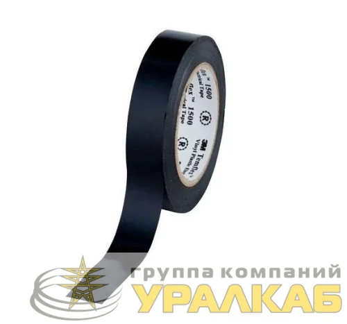 Изолента ПВХ 19мм Temflex 1300 черн. (рул.20м) 3М 7100080340 детальная картинка