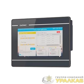 Панель промышленная операторская диагональ 7дюйм 1677М цветов дисплей TFT разрешение 800х480 px порты: 2 COM 1 Micro USB 1 USB 1 Ethernet DKC 