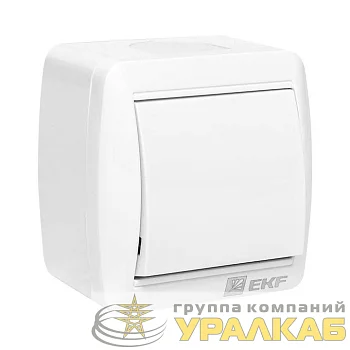 Выключатель ОП Владивосток кнопочный 10А IP54 сер. PROxima EKF EQR16-026-30-54