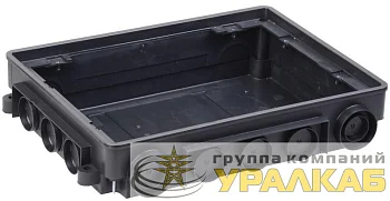 Коробка напольная ONFLOOR 12 12мод. PRIMER IEK KNU-12-PA-9011