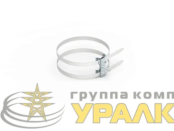 Хомут двойной трубный для изолированной мачты d0-500мм M16 DKC NK3104