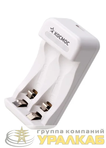 Устройство зарядное для аккум. батареек AA; AAA 2 слота КОСМОС KOC801USB детальная картинка