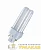 Лампа люминесцентная компакт. DULUX D 18W/830 G24d-2 OSRAM 4050300025704
