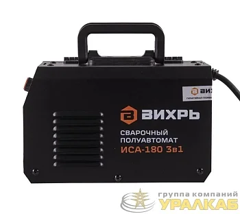 Инвертор сварочный полуавтомат.ИСА-180 3в1 Вихрь 