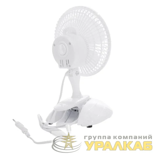 Вентилятор настольный DX-614 15Вт 220В бел. DUX 60-0211 детальная картинка