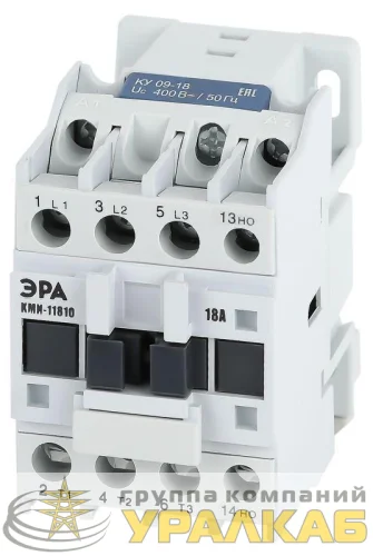 Контактор КМИ-11810 18А 400В/АС3 1НО PRO Эра 