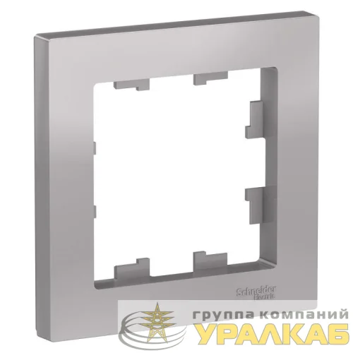 Рамка 1-м AtlasDesign алюм. SE ATN000301 детальная картинка Рамка 1-м AtlasDesign алюм. SE ATN000301 детальная картинка