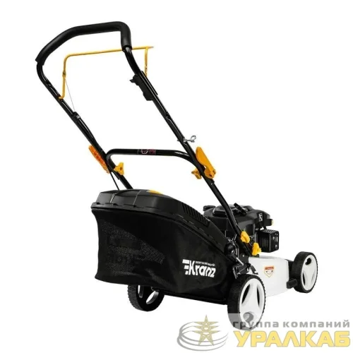 Газонокосилка бензиновая KR-430NSP несамоходная 150куб.см 43см Kranz 