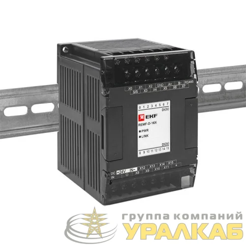 Модуль дискретного ввода REMF 16 PRO-Logic EKF REMF-D-16X детальная картинка