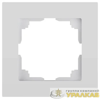 Рамка 1-м СП Accent 6-501-01 бел. Intro Б0063724