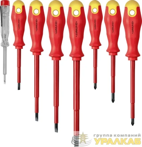 Набор отверток диэлектрических OHT-Otd01-H8 (8шт) ОНЛАЙТ 