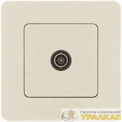 Розетка телевизионная оконечная TV Inspiria 10дБ 5-862мГц механизм сл. кость IEK 