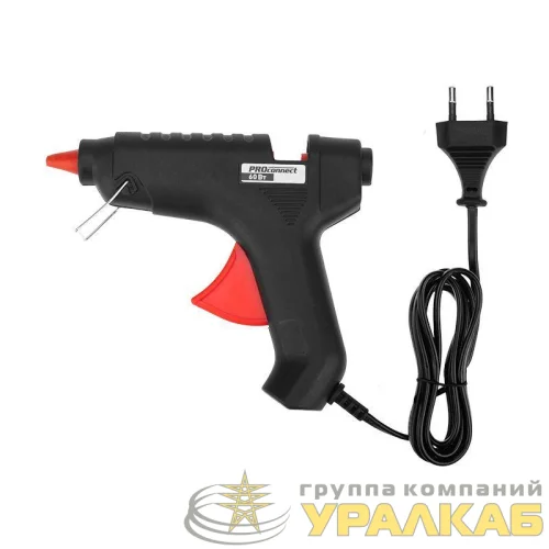 Пистолет клеевой 60Вт большой (блист.) PROCONNECT 12-0104 детальная картинка