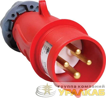 Вилка эл. каб. 32А 3P+PE 380В IP44 MAGNUM ССИ-024 IEK PSN02-032-4