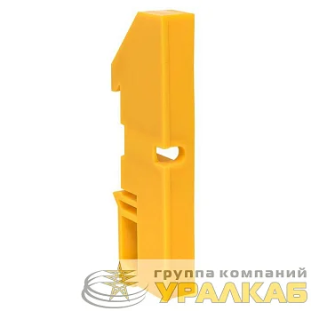Изолятор на DIN-рейку желт. PROxima EKF ak-1-4-y
