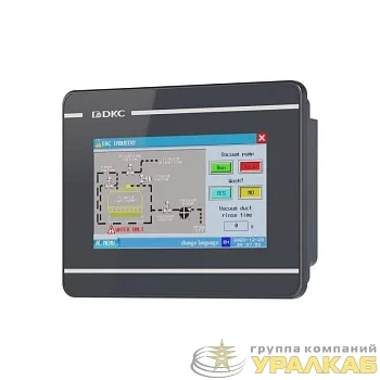 Панель промышленная операторская диагональ 4.3дюйм 1677М цветов дисплей TFT разрешение 480х272 px порты: 2 COM 1 Micro USB 1 Ethernet DKC 