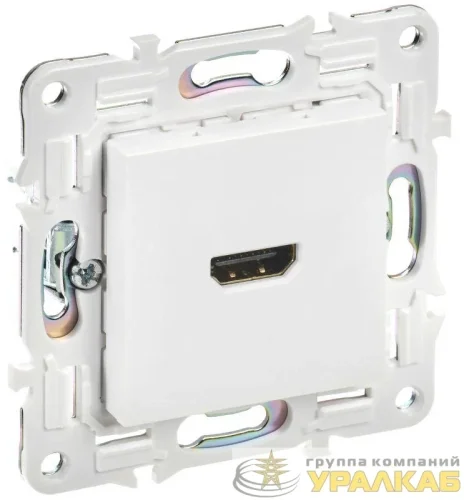 Розетка HDMI SKANDY SK-H01W арктич. бел. IEK 
