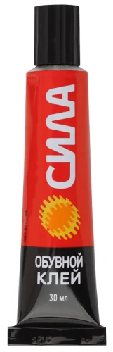 Клей обувной SSTB-30 30мл туба ШБ (12/288/6912) СИЛА 