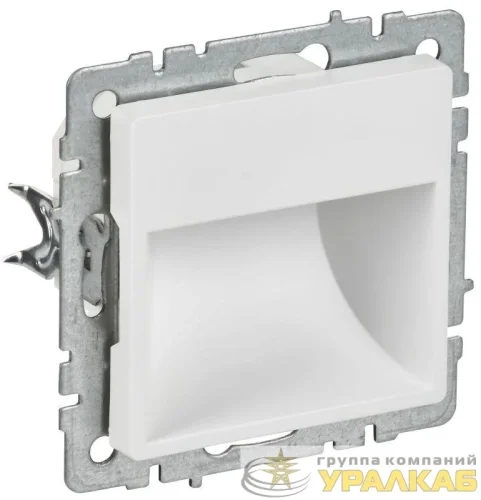 Подсветка светодиодная BRITE ПЛ20-БрАБ встраив. механизм арктич. бел. IEK 