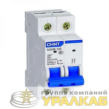 Выключатель нагрузки 2п 63А NXHB-125 (R) CHINT 193176