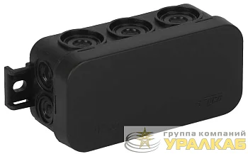 Коробка распределительная ОП Тусо 43х88х35мм УХЛ1 черн. Ruvinil 67091Ч