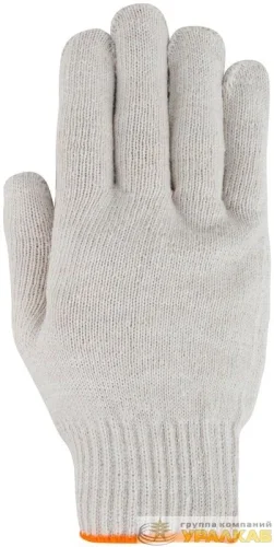 Перчатки вязаные (4 нити) 10 класс вязки х/б с ПВХ 